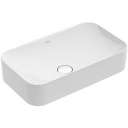 Villeroy & Boch Finion umywalka 60x35 cm nablatowa prostokątna CeramicPlus Stone White 414361RW