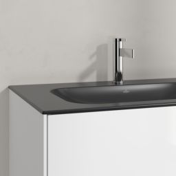 Villeroy & Boch Finion umywalka 80x50 cm prostokątna meblowa CeramicPlus Pure Black 416481R7