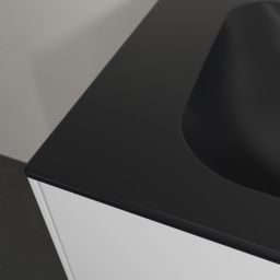 Villeroy & Boch Finion umywalka 100x50 cm prostokątna meblowa CeramicPlus Pure Black 4164A1R7
