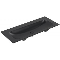 Villeroy & Boch Finion umywalka 120x50 cm prostokątna meblowa CeramicPlus Pure Black 4164C3R7