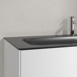 Villeroy & Boch Finion umywalka 120x50 cm prostokątna meblowa CeramicPlus Pure Black 4164CBR7