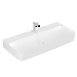 Villeroy & Boch Finion umywalka 100x47 cm prostokątna CeramicPlus Stone White 41681BRW