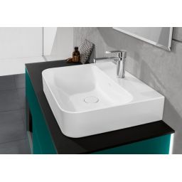 Villeroy & Boch Finion umywalka 60x47 cm prostokątna CeramicPlus Weiss Alpin 41686CR1