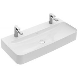 Villeroy & Boch Finion umywalka 100x47 cm ścienna prostokątna CeramicPlus Weiss Alpin 4168A1R1