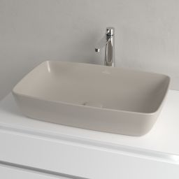 Villeroy & Boch Artis umywalka 58x38,5 cm prostokątna nablatowa CeramicPlus Almond 417258AM