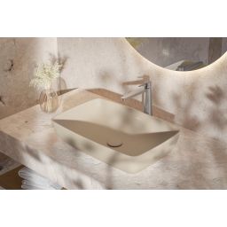 Villeroy & Boch Artis umywalka 58x38,5 cm prostokątna nablatowa CeramicPlus Almond 417258AM