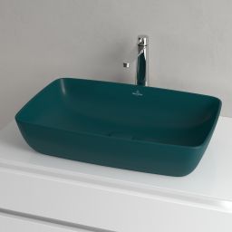 Villeroy & Boch Artis umywalka 58x38,5 cm prostokątna nablatowa CeramicPlus Teal 417258TE