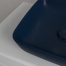 Villeroy & Boch Artis umywalka 41x41 cm kwadratowa nablatowa CeramicPlus Nightfall 417841R6