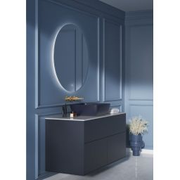 Villeroy & Boch Artis umywalka 41x41 cm kwadratowa nablatowa CeramicPlus Nightfall 417841R6