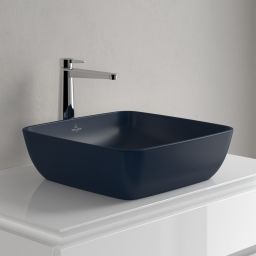 Villeroy & Boch Artis umywalka 41x41 cm kwadratowa nablatowa CeramicPlus Nightfall 417841R6
