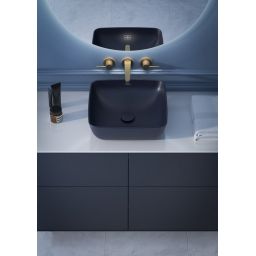 Villeroy & Boch Artis umywalka 41x41 cm kwadratowa nablatowa CeramicPlus Nightfall 417841R6