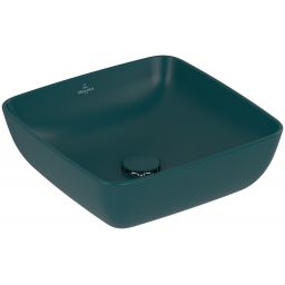 Villeroy & Boch Artis umywalka 41x41 cm kwadratowa nablatowa CeramicPlus Teal 417841TE