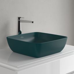 Villeroy & Boch Artis umywalka 41x41 cm kwadratowa nablatowa CeramicPlus Teal 417841TE