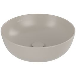 Villeroy & Boch Artis umywalka 43x43 cm okrągła nablatowa CeramicPlus Almond 417943AM