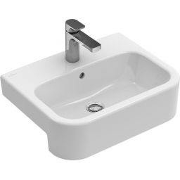 Villeroy & Boch Architectura umywalka 55x43 cm półblatowa Weiss Alpin 41905501