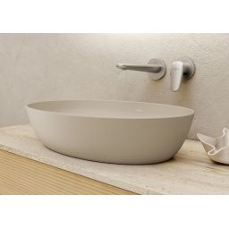 Villeroy & Boch Artis umywalka 61x41 cm owalna nablatowa CeramicPlus Almond 419861AM