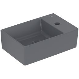 Villeroy & Boch Memento 2.0 umywalka 40x26 cm prostokątna nablatowa grafit 43234GI4