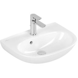 Villeroy & Boch O.Novo umywalka 45x36 cm owalna ścienna biały połysk 434045R1