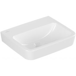 Villeroy & Boch O.Novo umywalka 45x37 cm prostokątna z powłoką CeramicPlus biała 43444FR1