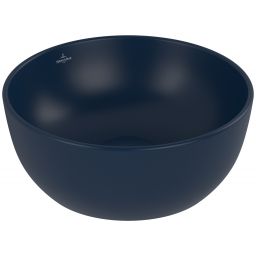 Villeroy & Boch Artis umywalka 32,5x32,5 cm okrągła nablatowa CeramicPlus Nightfall 438932R6