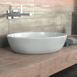 Villeroy & Boch Artis umywalka 61x41 cm nablatowa owalna CeramicPlus Weiss Alpin 419861R1