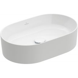 Villeroy & Boch Collaro umywalka 56x36 cm owalna nablatowa biała 4A195601