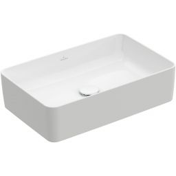 Villeroy & Boch Collaro umywalka 56x36 cm nablatowa prostokątna Weiss Alpin 4A205601