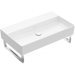 Villeroy & Boch Memento 2.0 umywalka 80x47 cm ścienna prostokątna Weiss Alpin 4A228301