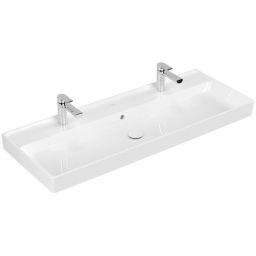 Villeroy & Boch Collaro umywalka 120x47 cm meblowa prostokątna CeramiPlus Weiss Alpin 4A33C4R1
