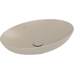 Villeroy & Boch Loop & Friends umywalka 62x42 cm owalna nablatowa CeramicPlus Almond 4A4800AM