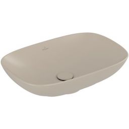 Villeroy & Boch Loop & Friends umywalka 56x38 cm prostokątna nablatowa CeramicPlus almond 4A4900AM