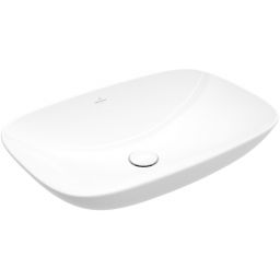 Villeroy & Boch Loop & Friends umywalka 56x38 cm nablatowa prostokątna CeramicPlus Weiss Alpin 4A4900R1