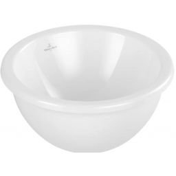 Villeroy & Boch Loop & Friends umywalka 33x33 cm okrągła podblatowa biała 4A510001