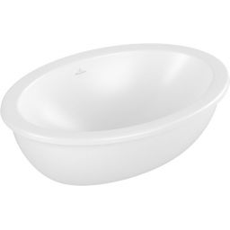 Villeroy & Boch Loop & Friends umywalka 56x38 cm podblatowa owalna CeramicPlus Stone White 4A5500RW