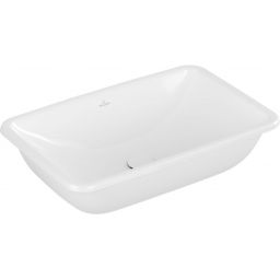 Villeroy & Boch Loop & Friends umywalka 61,5x38 cm podblatowa prostokątna CeramicPlus Weiss Alpin 4A5800R1