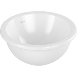 Villeroy & Boch Loop & Friends umywalka 45x45 cm wpuszczana okrągła Weiss Alpin 4A600001