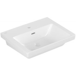 Villeroy & Boch Subway 3.0 umywalka 55x44 cm prostokątna ścienna biała 4A705501