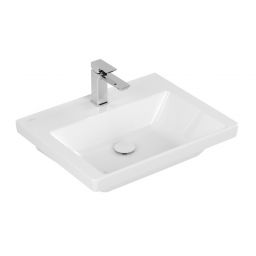 Villeroy & Boch Subway 3.0 umywalka 60x47 cm prostokątna meblowa biała 4A7061R1