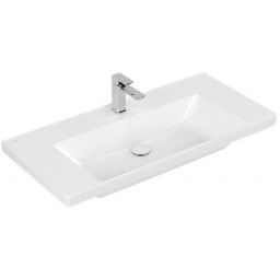 Villeroy & Boch Subway 3.0 umywalka 100x47 cm prostokątna ścienna biała 4A70A2R1