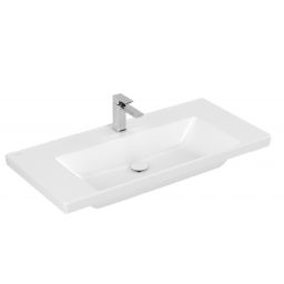 Villeroy & Boch Subway 3.0 umywalka 100x47 cm prostokątna Weiss Alpin 4A70A301