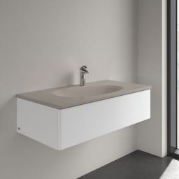 Villeroy & Boch Antao umywalka 100x50 cm prostokątna meblowa Almond Ceramic Plus 4A76A2AM