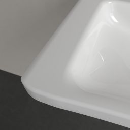 Villeroy & Boch ViCare umywalka 60x55 cm prostokątna ścienna Weiss Alpin 4A806001