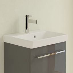 Villeroy & Boch Avento umywalka 45x37 cm prostokątna CeramicPlus Stone White 735845RW