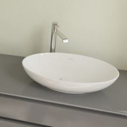 Villeroy & Boch Loop Friends umywalka 56x38 cm nablatowa owalna CeramicPlus Weiss Alpin 4A4700R1