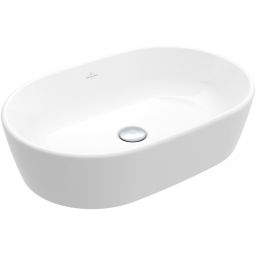Villeroy & Boch Architectura umywalka 60x40 cm nablatowa owalna CeramicPlus Weiss Alpin 5A2661R1
