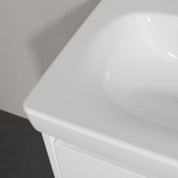Villeroy & Boch Skyla umywalka 55x44,5 cm prostokątna meblowa CeramicPlus Weiss Alpin 5A5155R1