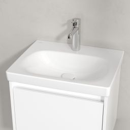Villeroy & Boch Skyla umywalka 55x44,5 cm prostokątna meblowa Weiss Alpin 5A515601