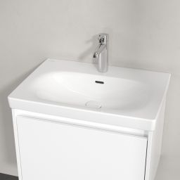 Villeroy & Boch Skyla umywalka 65x46 cm prostokątna meblowa Weiss Alpin 5A516501