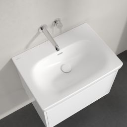 Villeroy & Boch Skyla umywalka 65x46 cm prostokątna meblowa CeramicPlus Stone White 5A5167RW