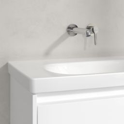 Villeroy & Boch Skyla umywalka 80x46 cm prostokątna meblowa Weiss Alpin 5A518301